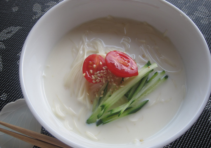 豆乳そうめん