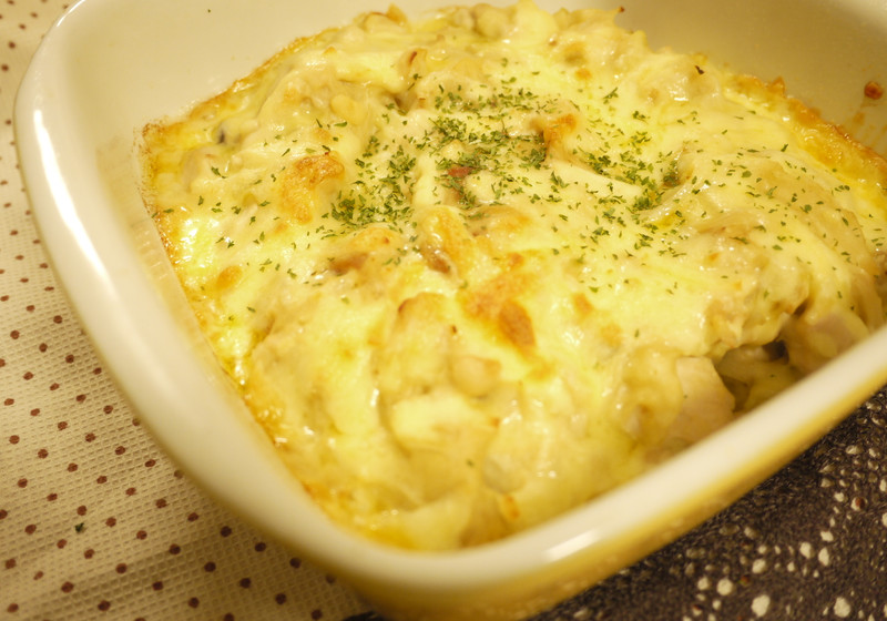 チキンの豆乳クリームグラタン
