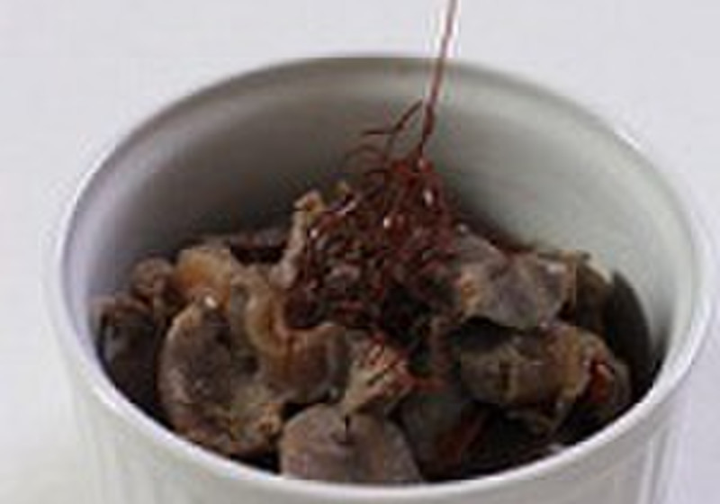 砂肝の醤油漬け