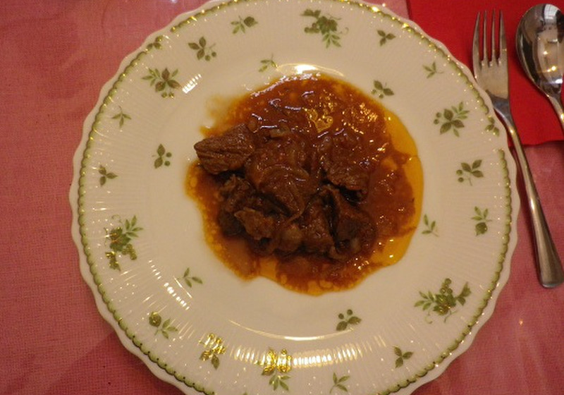イタリア伝統的なお料理：フリウリ州GULASH
