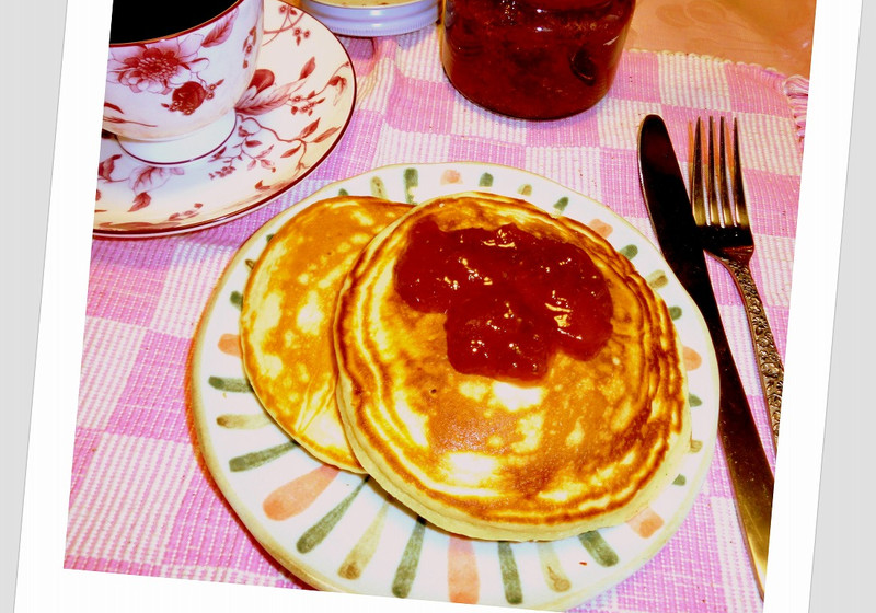 ふんわりパンケーキレシピ