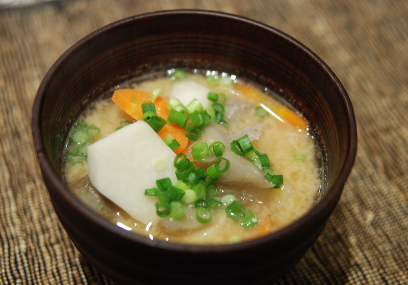 ごま風味けんちん汁