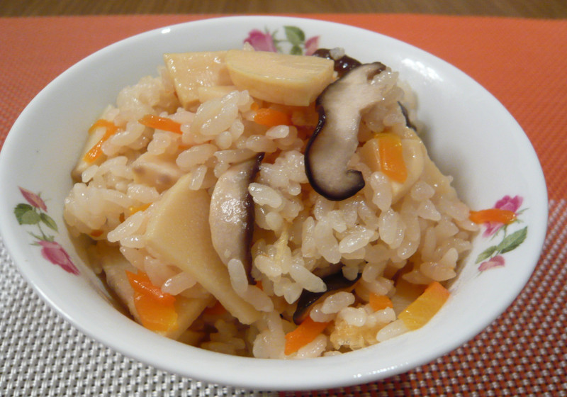 上手に炊けちゃうタケノコご飯