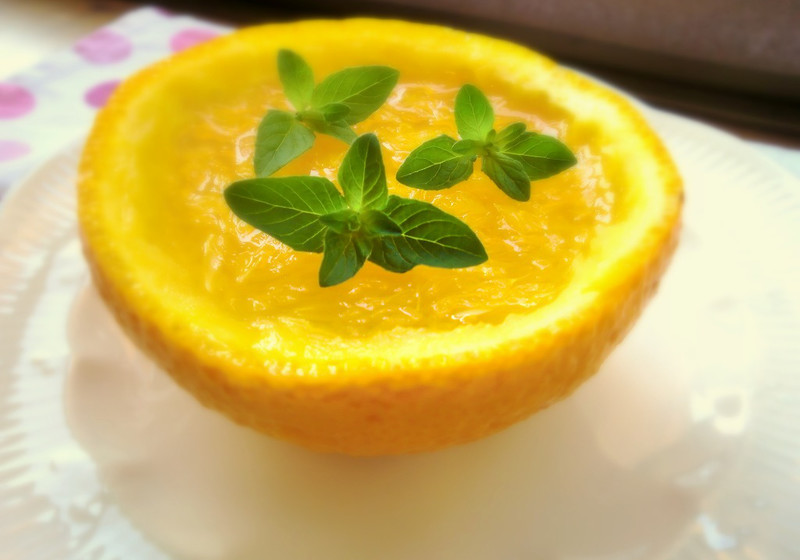あつ～い！日にピッタリな「寒天使用甘夏そのまんまゼリー」