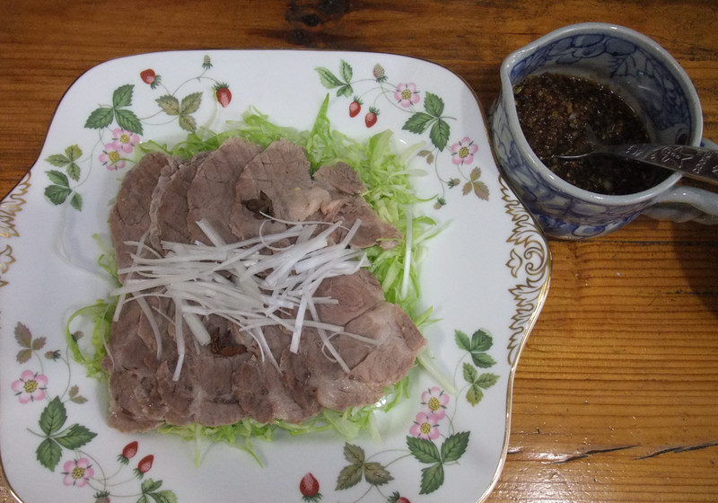 塩豚のゆで豚