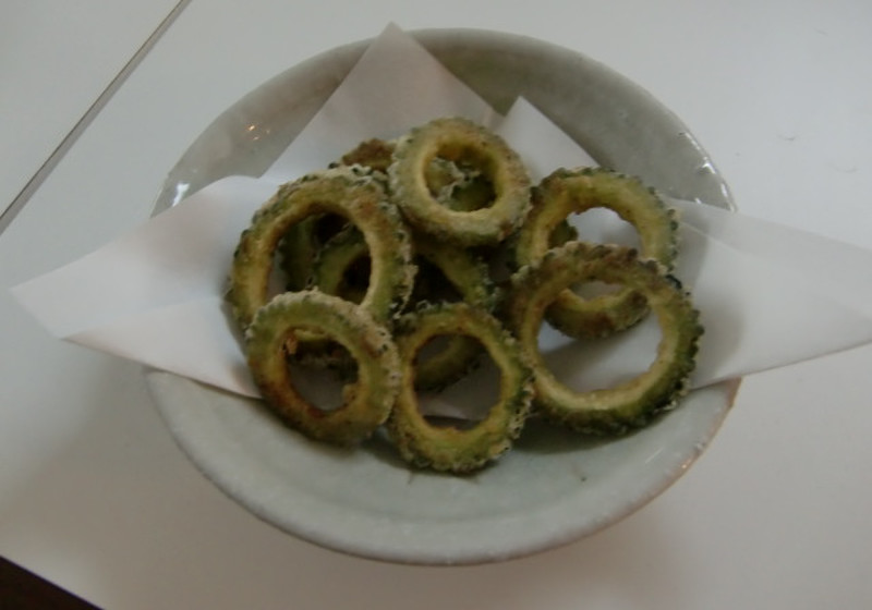 ゴーヤカレーチップス