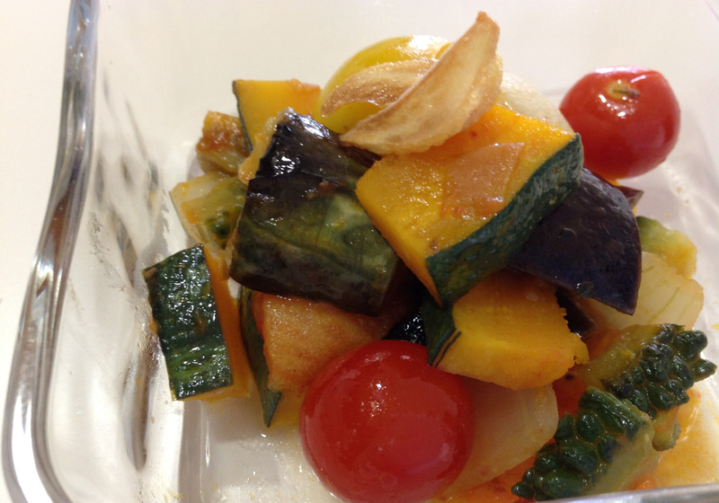夏野菜のサレルノ風