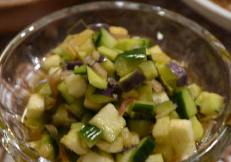 夏野菜でご飯のお供！★だし★