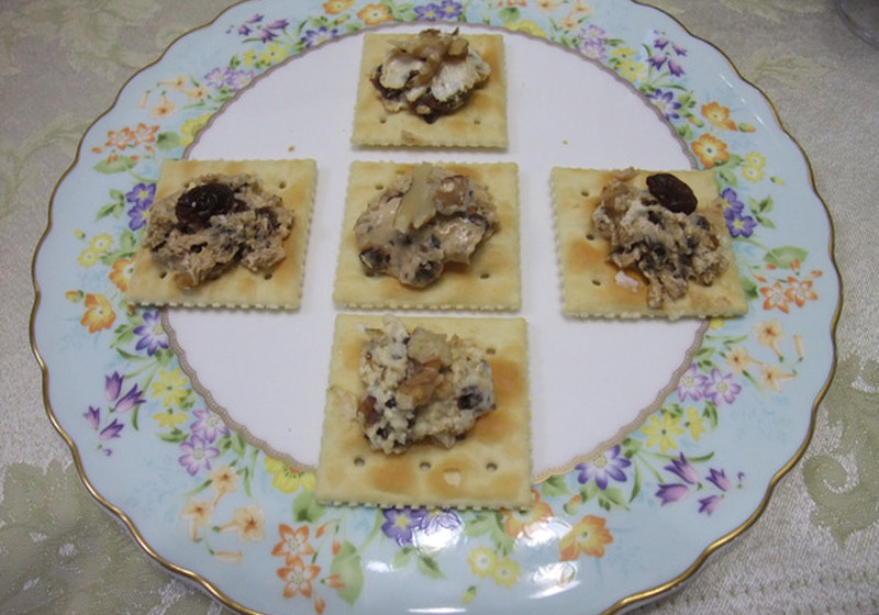 カフェオレチーズカナッペ