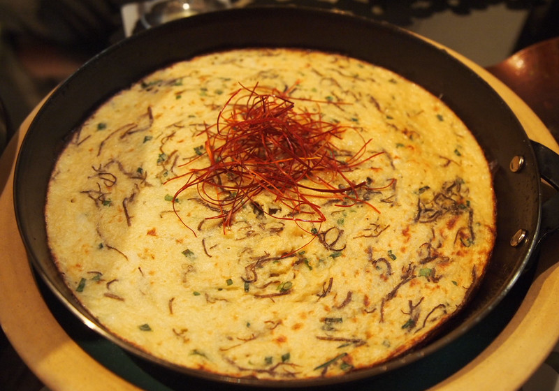 鰹だしつゆもずくのふわふわとろろ焼き