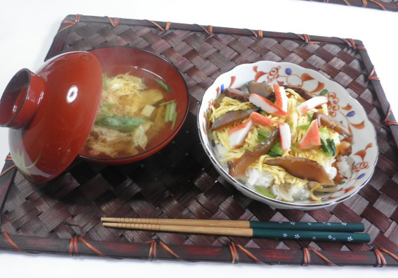 母から伝わるちらし寿司