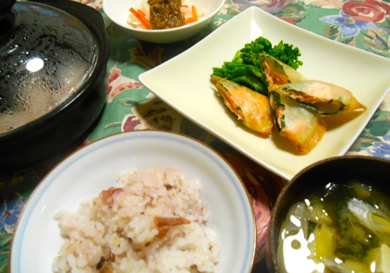 梅雑穀ご飯