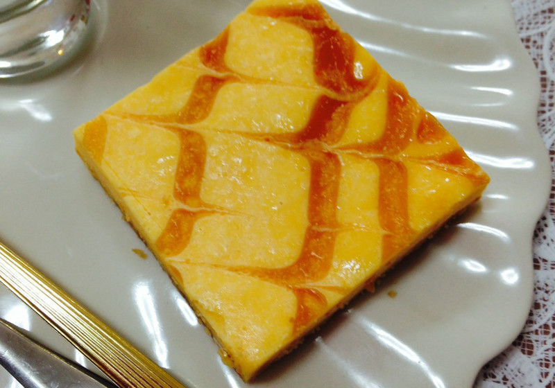 キャラメルベークドチーズケーキ