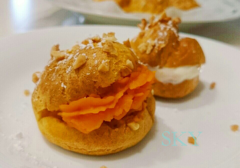 充実野菜の身体にやさしいシュークリーム