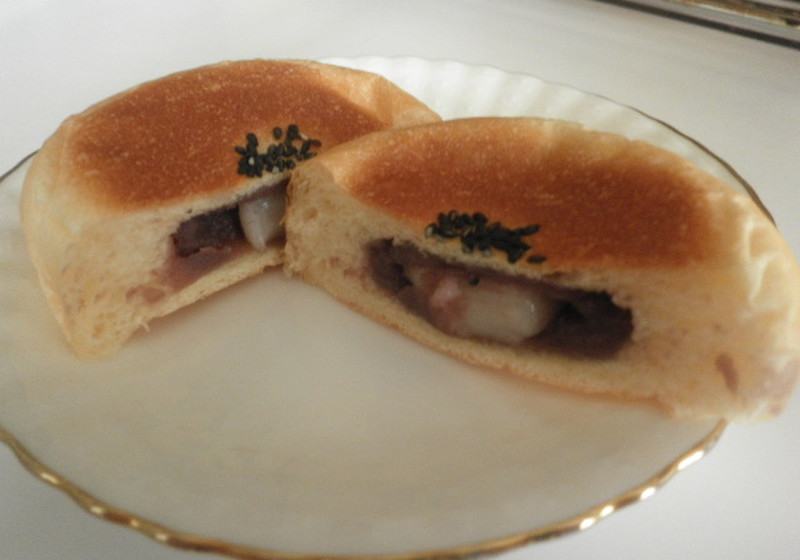 豆乳白玉あんぱん