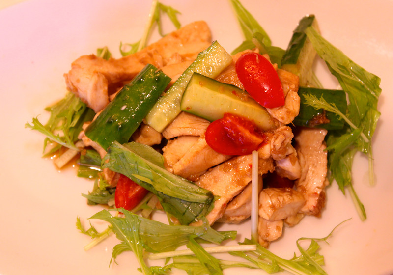 鶏肉の中華風マリネサラダ