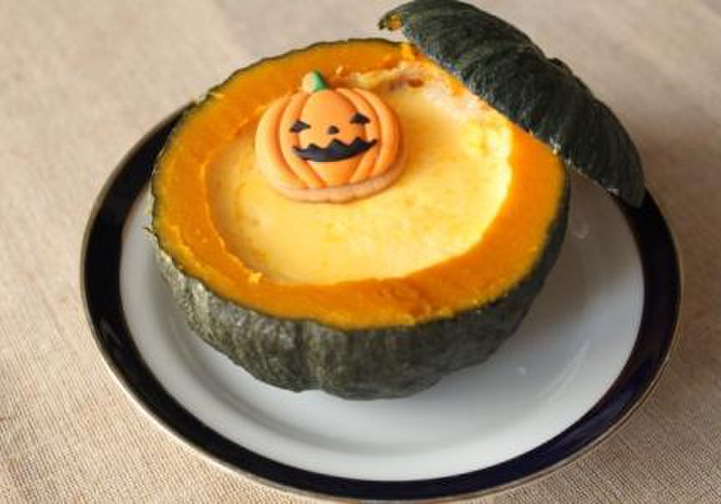 かぼちゃプリン　ハロウィンモード