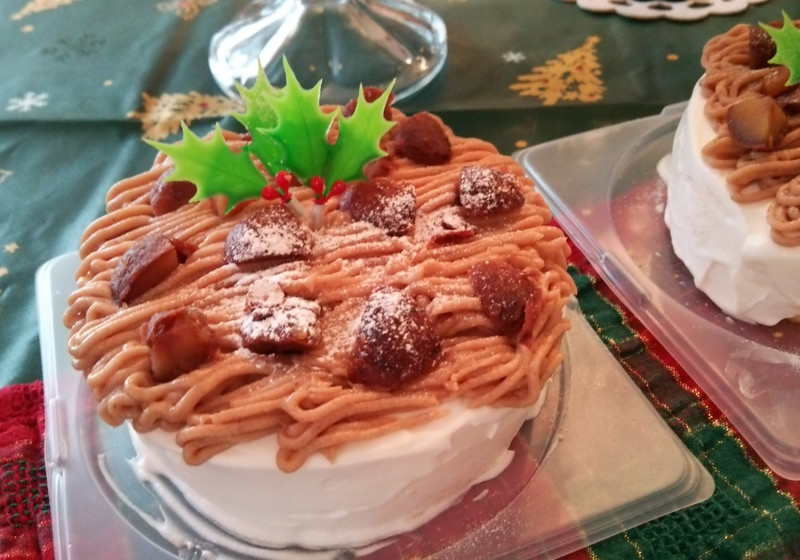 ★X’mas　モンブランcake★