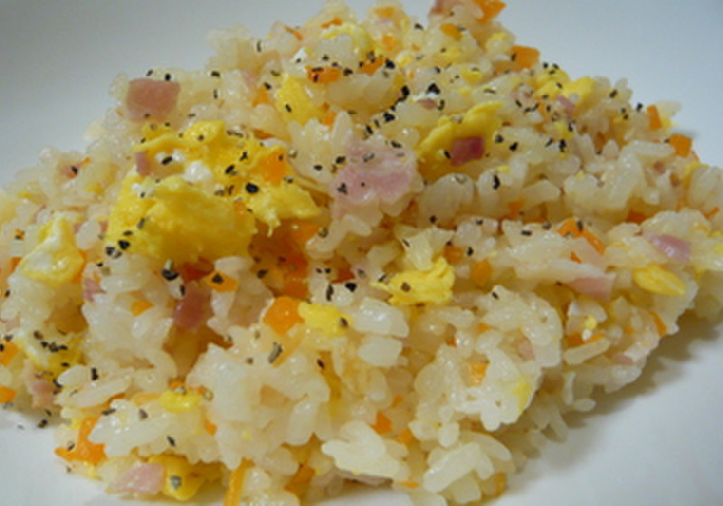 炊き込みご飯カルボナーラ風