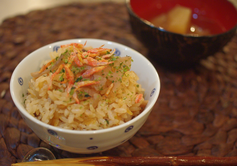 旨みがぎゅ～！乾物野菜と桜エビの混ぜごはん