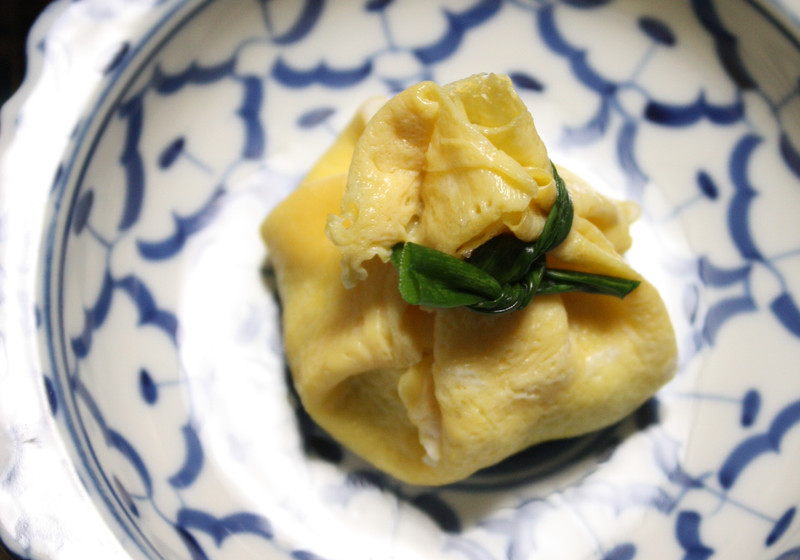 鶏団子の卵包み
