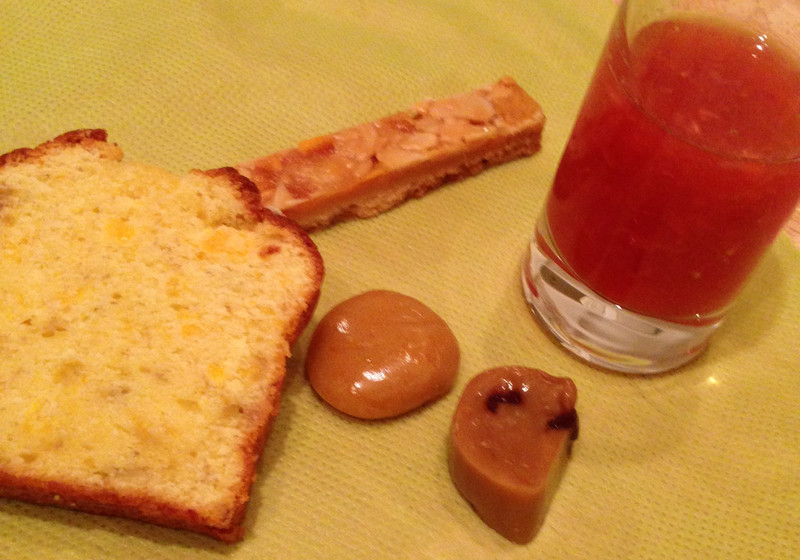 バナナオレンジのケーク