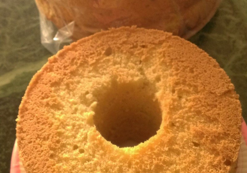 きび砂糖のシフォンケーキ