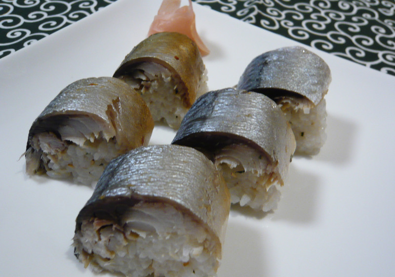 しめ鯖棒寿司