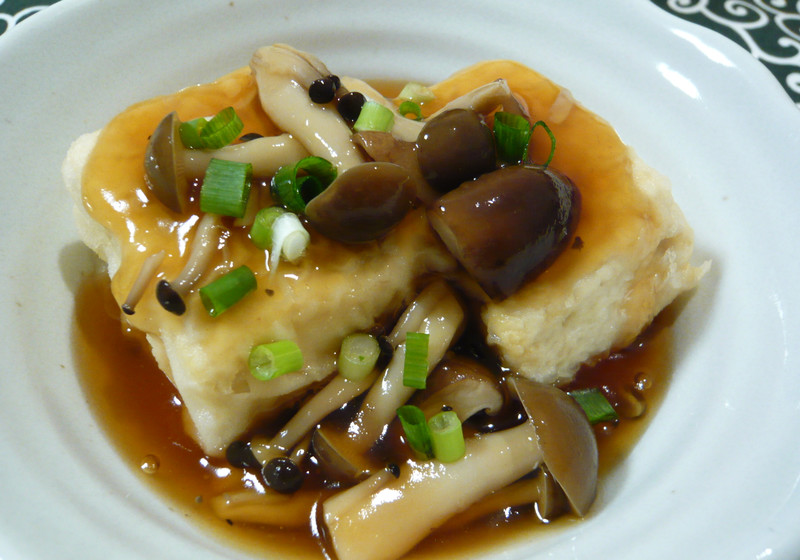 あつあつ揚げ豆腐