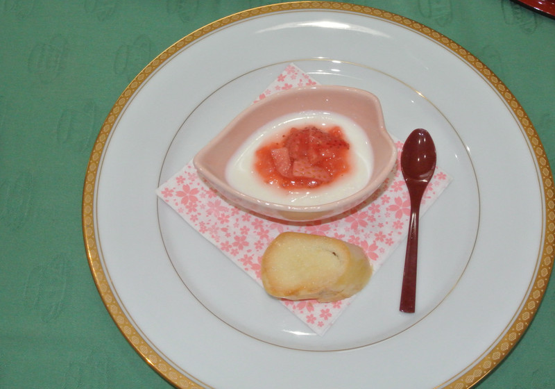 いちごのソース