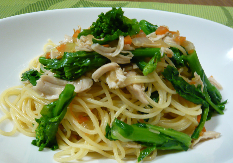 菜の花パスタ