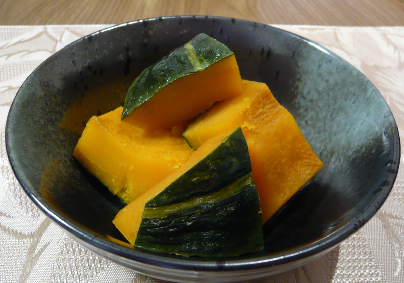カボチャのしょう油煮ココナッツ風味