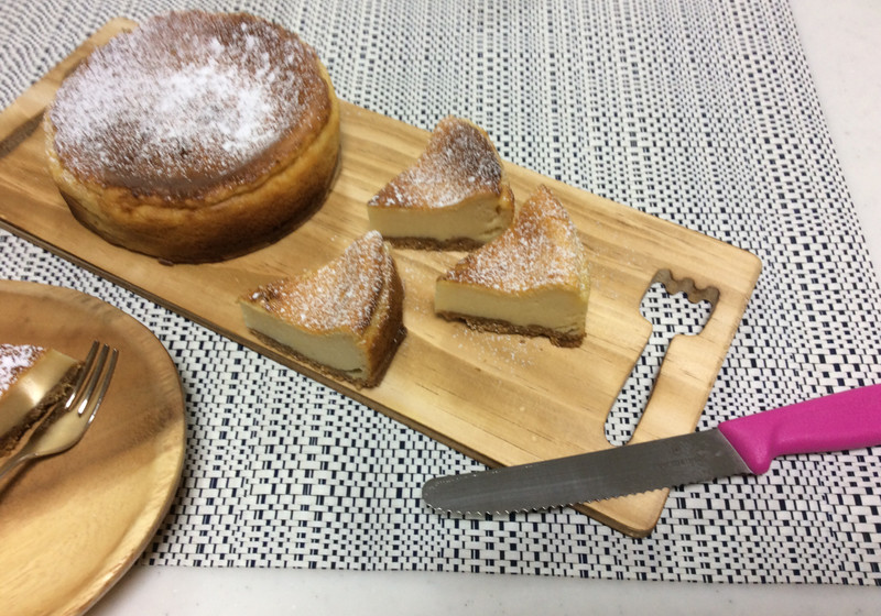 簡単ふあふあベイクドチーズケーキ
