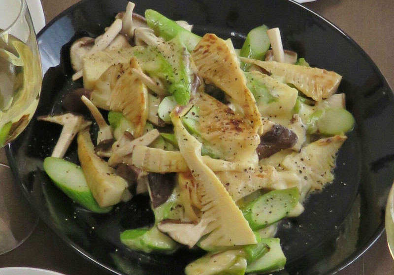 たけのこチーズ焼き