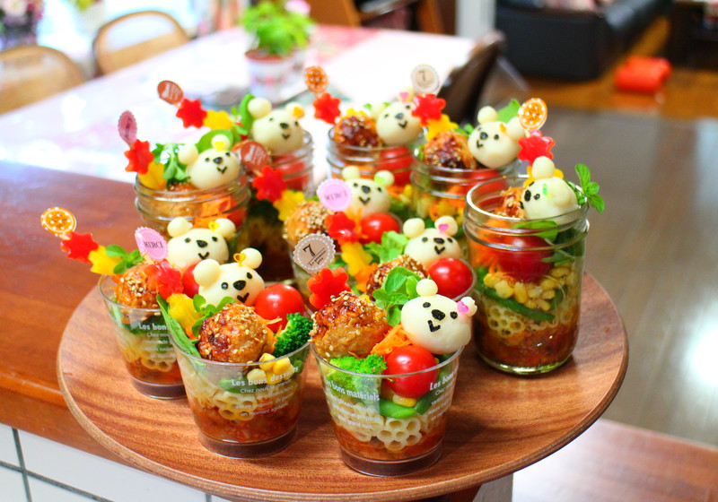 お野菜たっぷりキッズマカロニジャーサラダ