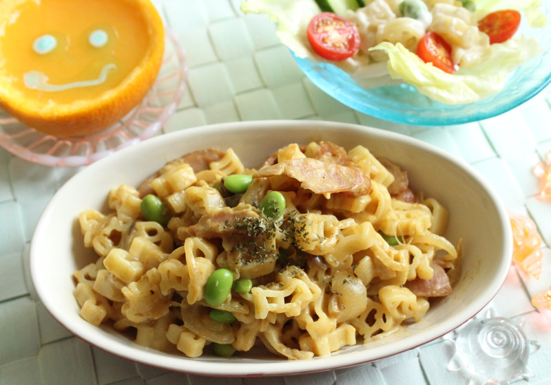 カレークリームパスタ