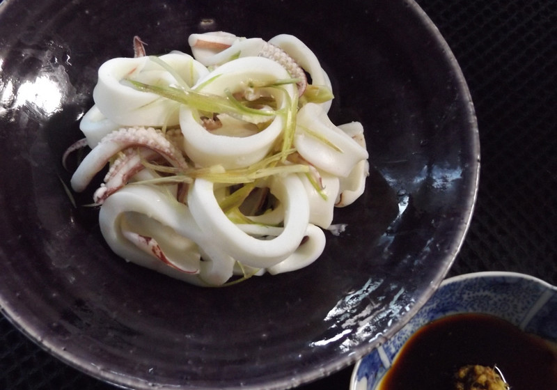 やりいか　生姜醤油
