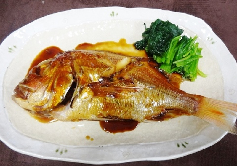 鯛の煮つけ