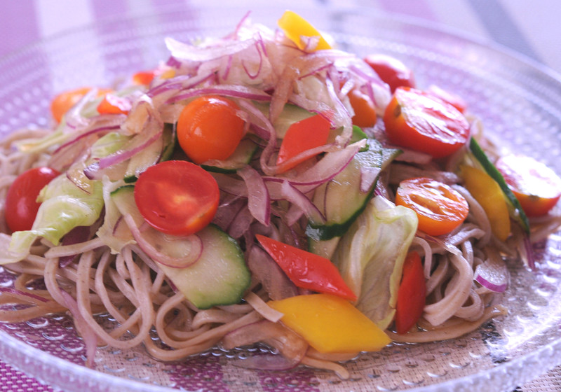 サラダ蕎麦
