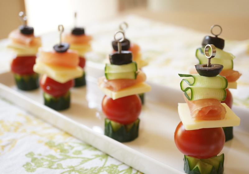 夏野菜のピンチョス