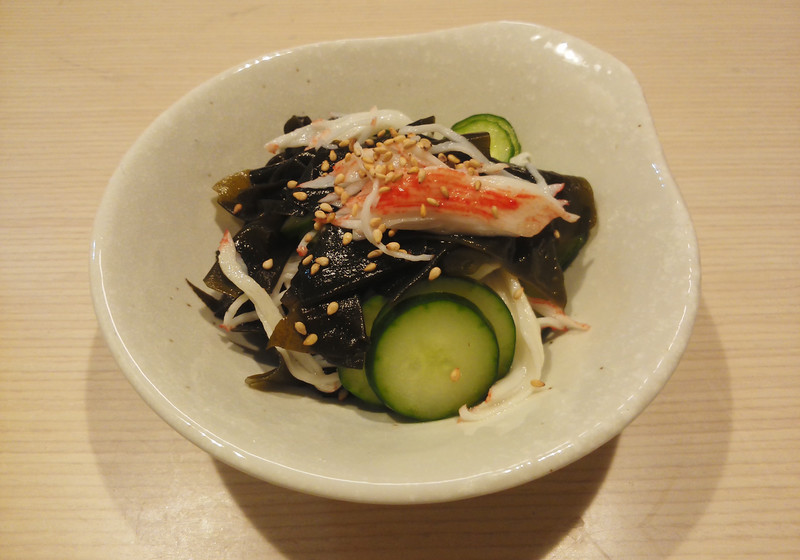 鳴門わかめと胡瓜の酢の物