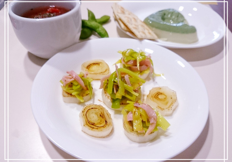 【お野菜：リーキ】リーキのココナッツソテー
