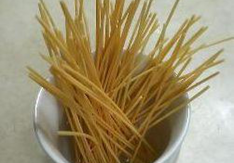 10分おやつ　揚げパスタ