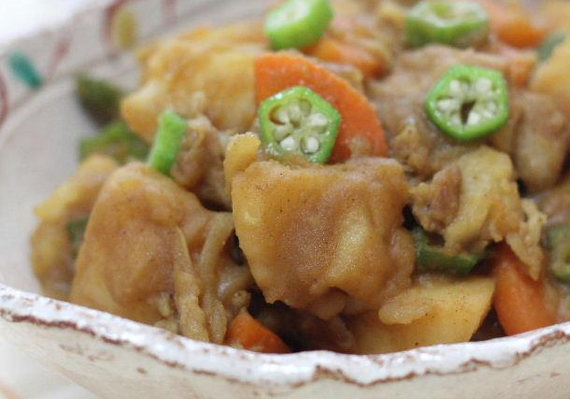 カレー風味の肉じゃか
