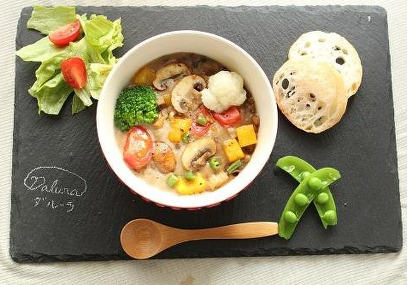 朝から簡単10品目野菜ダルーラプラス