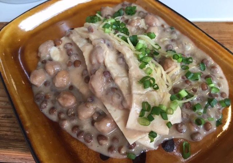 豆たっぷり湯葉ラザニア