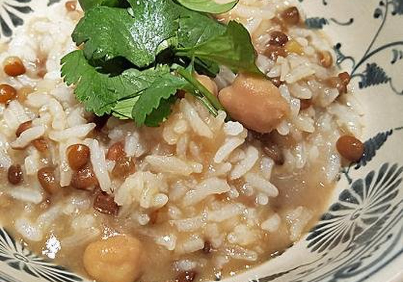 餅入りダルーラ豆粥