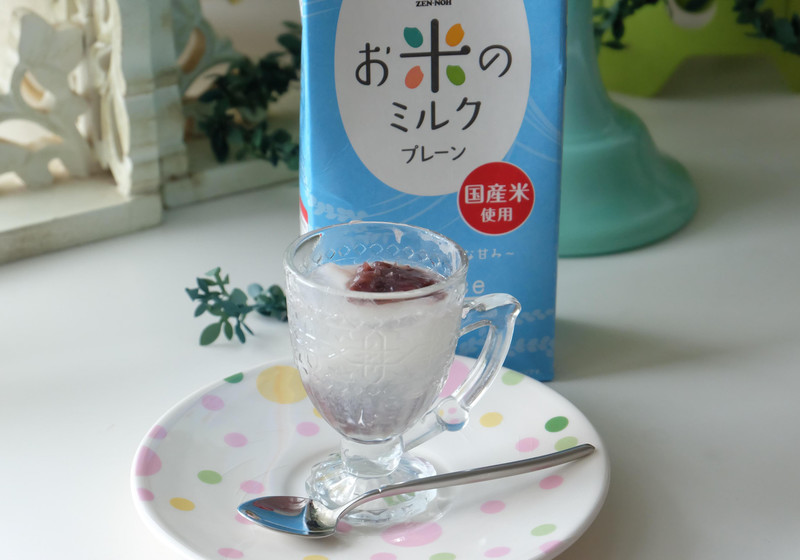 お米のミルクのプリプリプリン