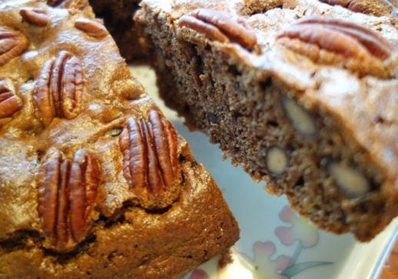 アンチエイジングに　黒豆のココアケーキ