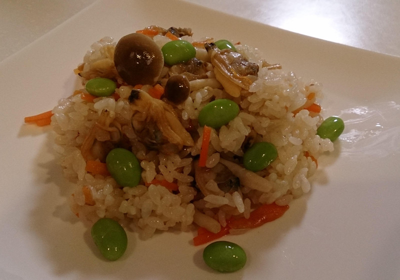 アサリの炊き込みご飯